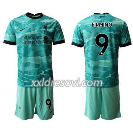 Liverpool Roberto Firmino 9 Drugi Dječji Komplet Dresovi za Nogomet 2020-2021 (+ kratke hlače)